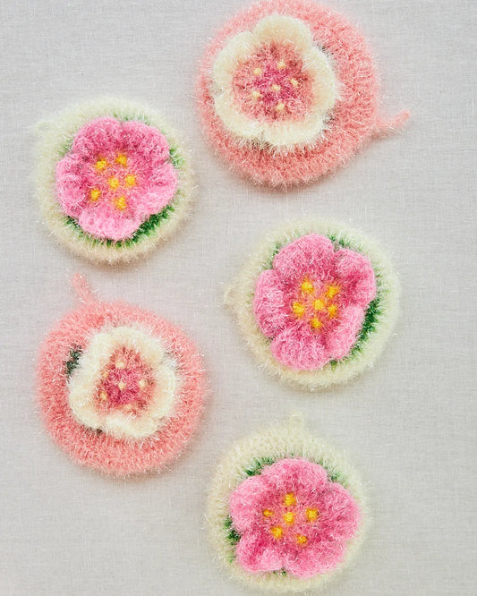 SAKURA FLOWER DISH SPONGE