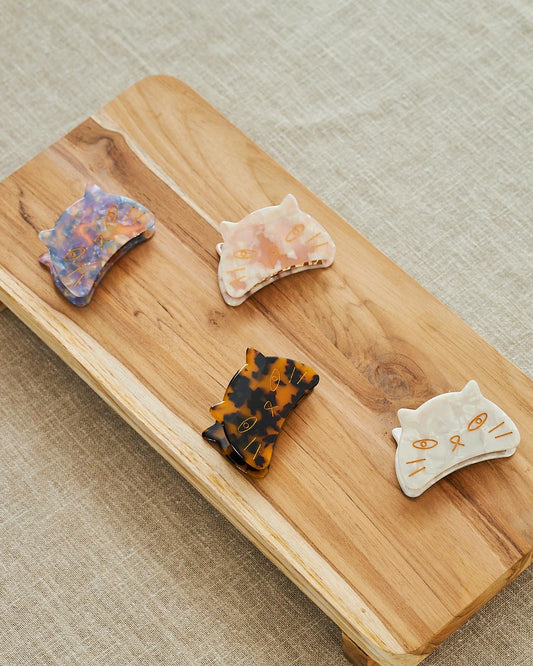 cat hair clip cellulose acetate