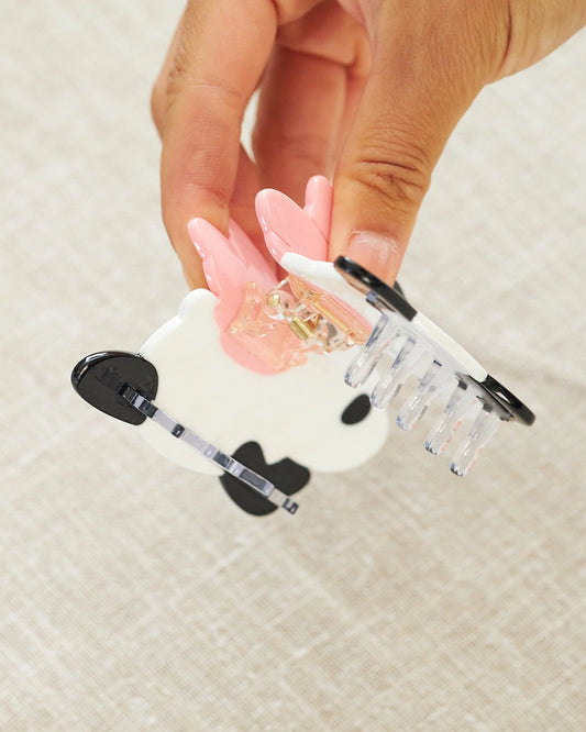 cute panda hair clip