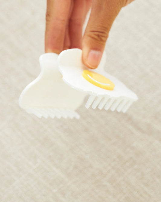 egg hair clip