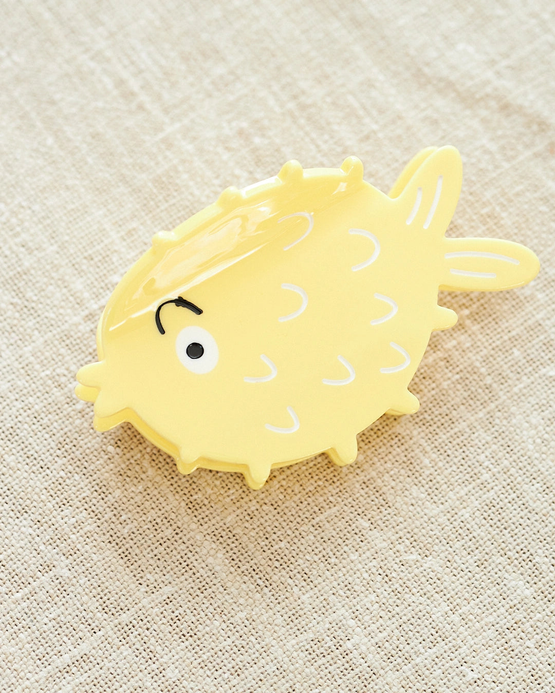 fugu fish hair clip