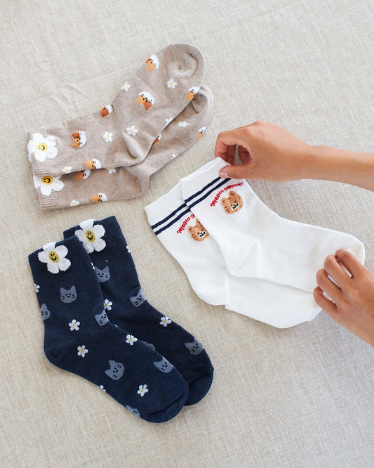 soft cotton socks