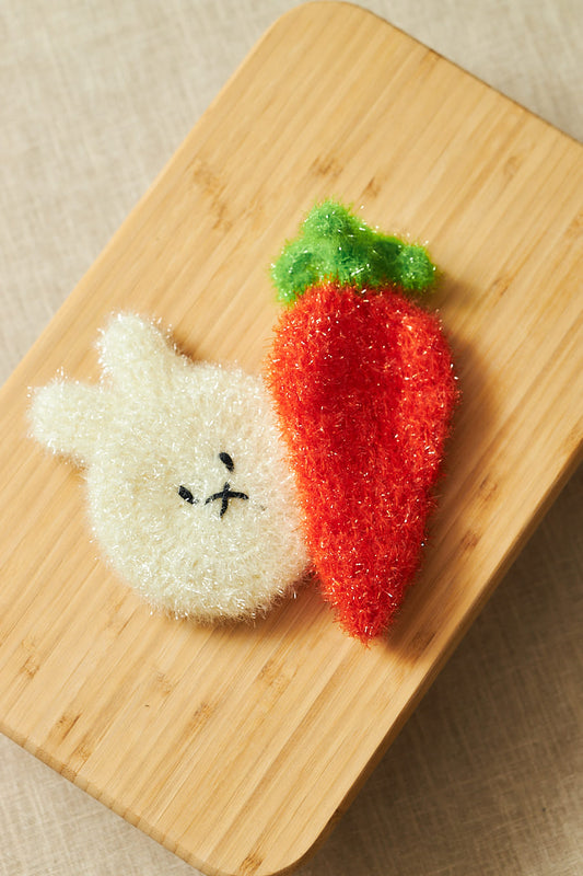 sponge duo rabbit carrot