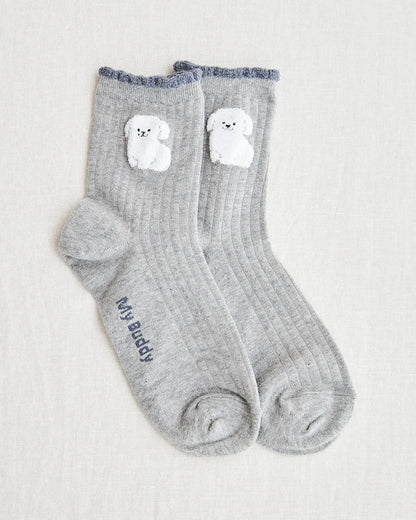bichon socks