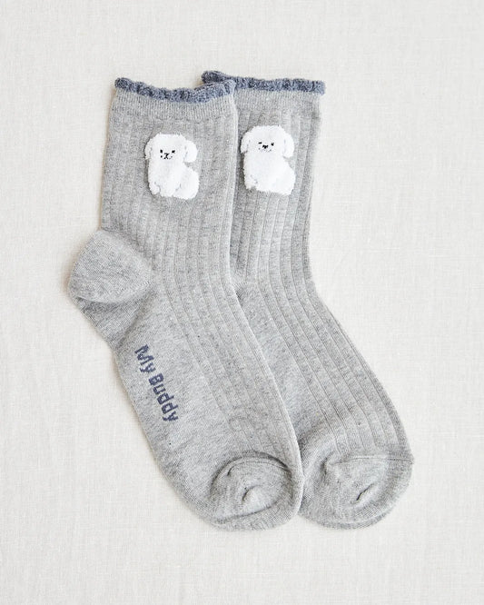 bichon socks