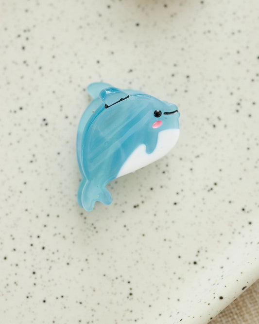 dolphin hair clip