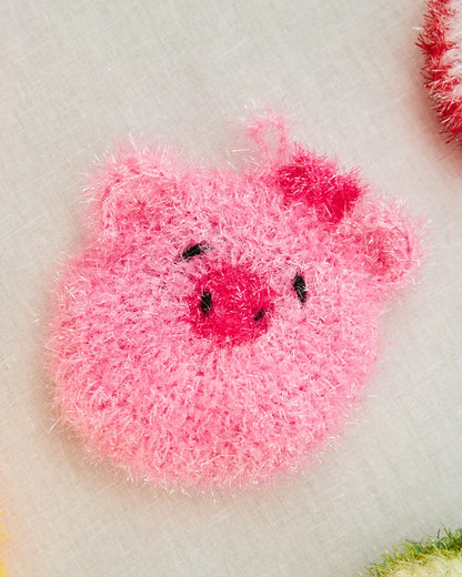 pig dish sponge