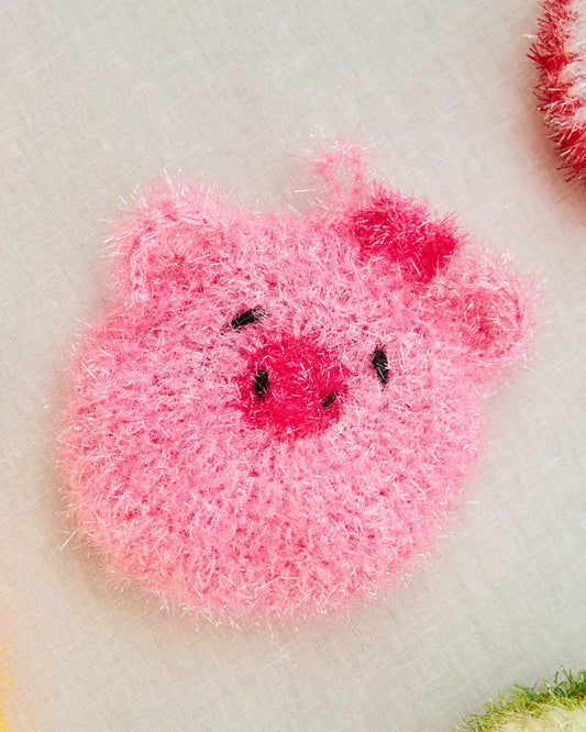 pig dish sponge
