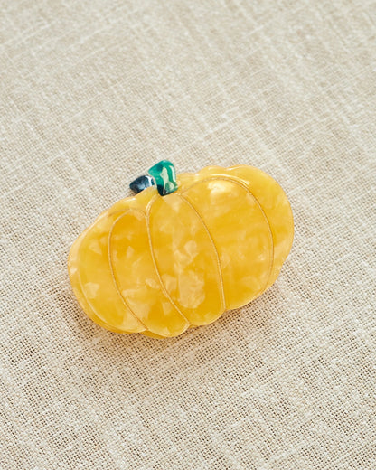 pumpkin hair clip